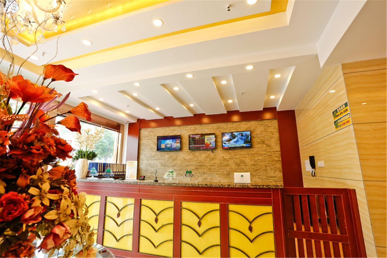 Greentree Inn Jiangsu Wuxi Dongting Leather City Express Hotel Exterior photo